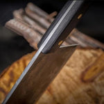 Heavy Forge Custom Serbian Handmade Kitchen Meat Vegetable Butcher Knife - RAPBLUE