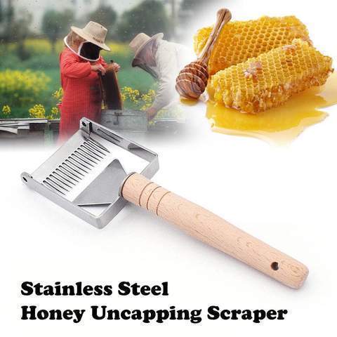 Honeybee - the honey uncapping scraper - stainless steel honey scraper - RAPBLUE