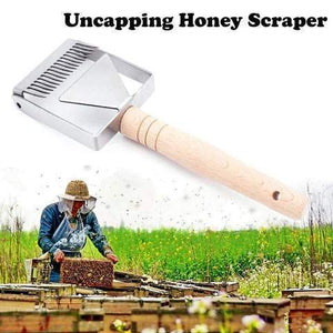 Honeybee - the honey uncapping scraper - stainless steel honey scraper - RAPBLUE