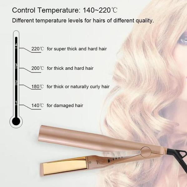 2-In-1 Hair Curling Straightening Iron Hair Curler Flat Iron 2.0 - RAPBLUE
