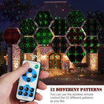 Christmas LED Waterproof Projector 12 in 1 Pattern - RAPBLUE