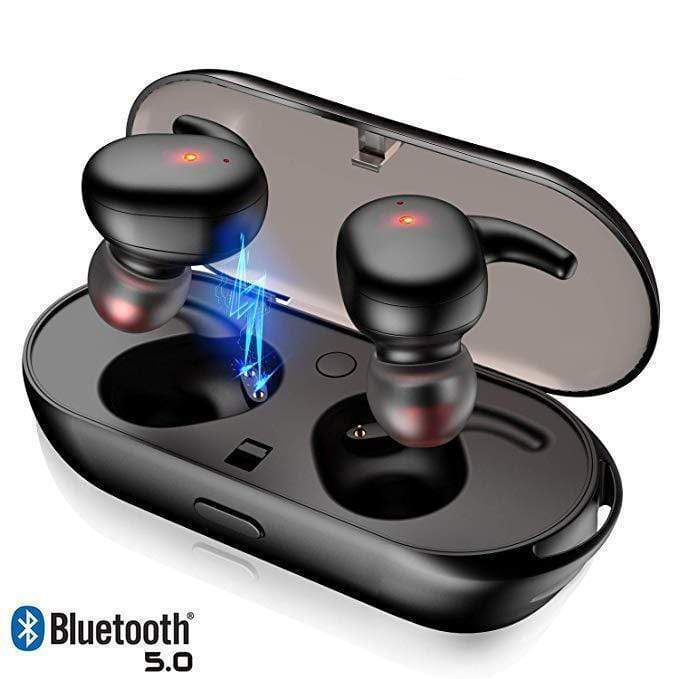 TWS True Wireless Bluetooth 5.0 Earbuds Waterproof Sport Touch Control Noise Cancelling Earphones - RAPBLUE