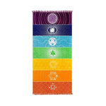 7 Chakra Yoga & Beach Mat - RAPBLUE