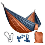 Backpacking Hammock - Portable Nylon Parachute Outdoor Double Hammock - RAPBLUE