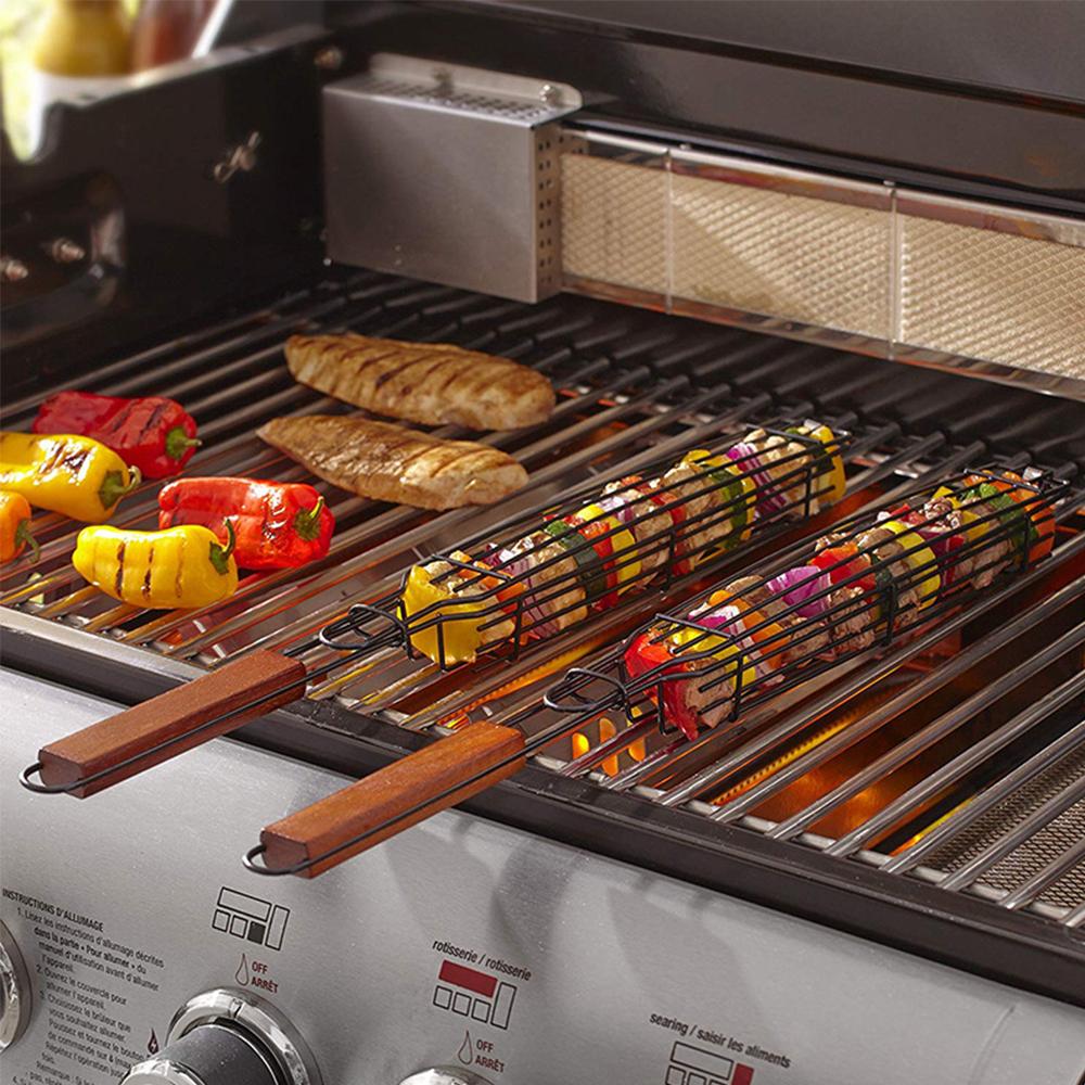 BBQ Grill Mesh Stainless Steel Tools Kitchen Accessories - RAPBLUE