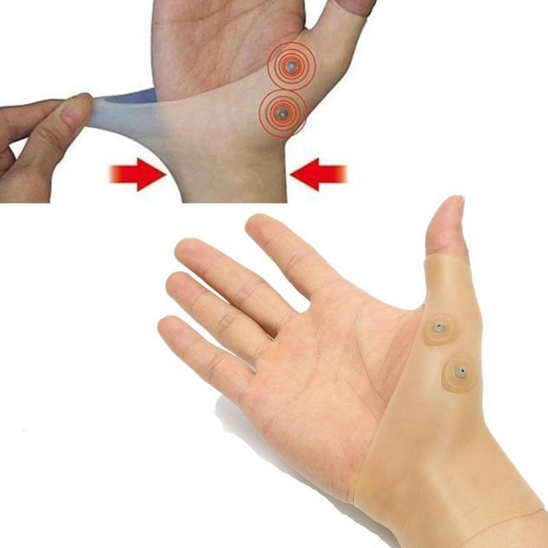 Magnetic Therapy Wrist Hand Thumb Support Gloves - RAPBLUE