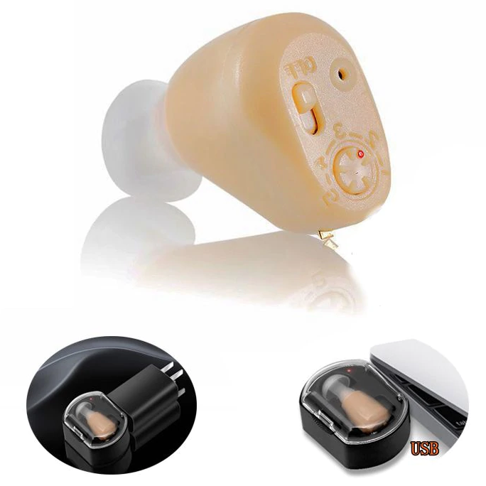 Invisible Hearing Aid In-Ear Portable Mini Personal Hearing Aid - RAPBLUE