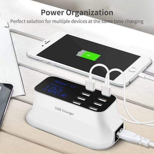 Smart 8-Port USB Fast Charger - RAPBLUE