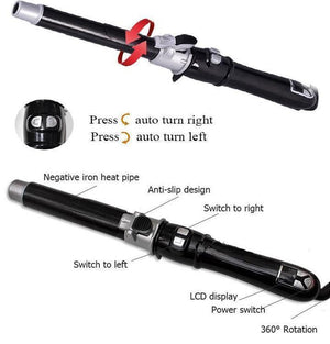Professional Auto Rotating Curling Iron - RAPBLUE