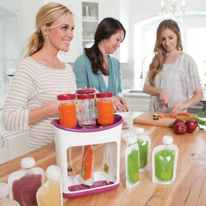 SqueezeStar™ Baby Food Squeeze Station - RAPBLUE