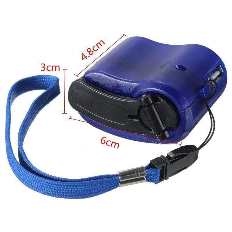 Wind Up Emergency USB Power Bank - RAPBLUE