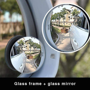 Wide Angle Round Convex Blind Spot Mirror - RAPBLUE