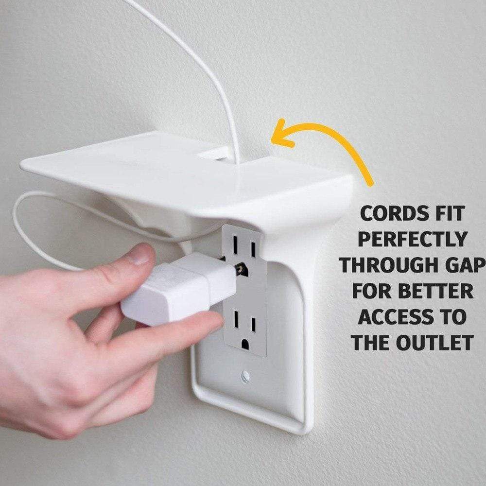 Wall Outlet Shelf Power Perch - RAPBLUE