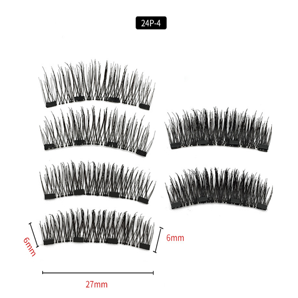 Ihrtrade Magnetic 3D Eyelashes (4 types) - RAPBLUE