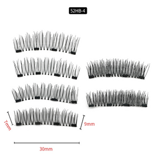 Ihrtrade Magnetic 3D Eyelashes (4 types) - RAPBLUE