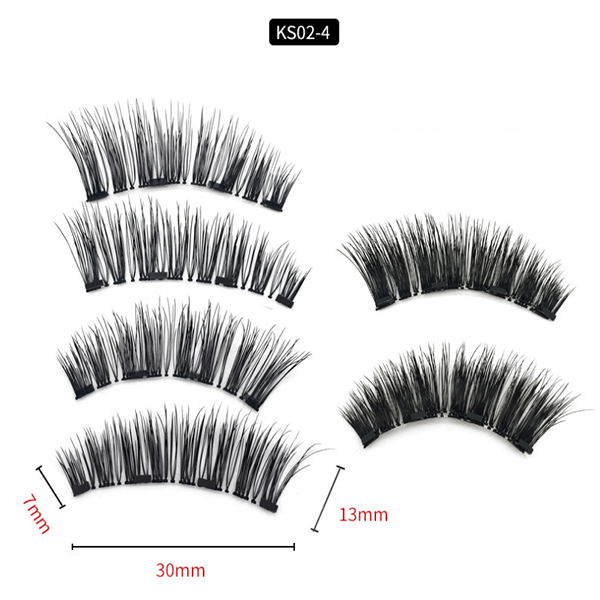 Ihrtrade Magnetic 3D Eyelashes (4 types) - RAPBLUE