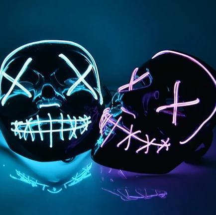 Official LED Purge Mask (8 Colours) - RAPBLUE