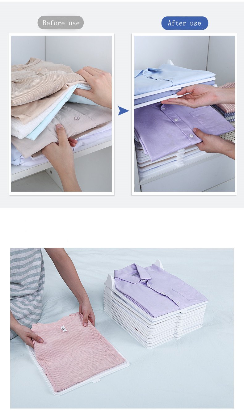 Anti-chaotic Folding Clothing Storage Board - RAPBLUE