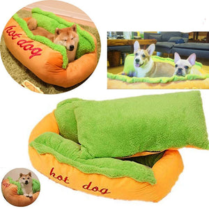 Hot Dog Pet Bed - RAPBLUE