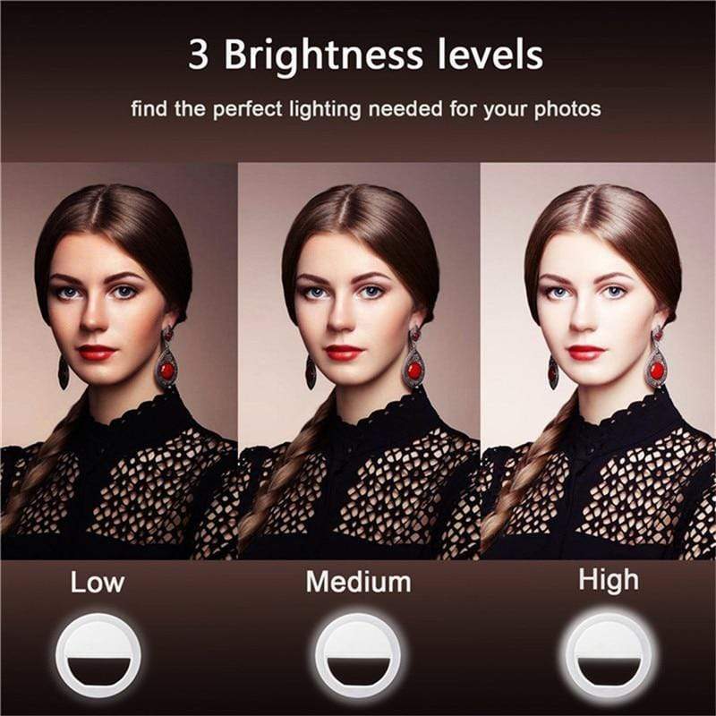 Selfie LED Ring Light for Phones - RAPBLUE