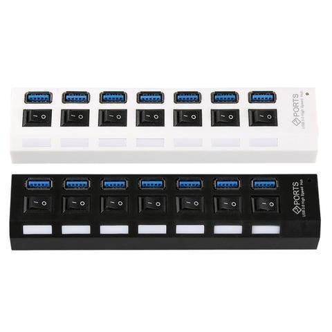 7 Ports USB 3.0 Hub - RAPBLUE