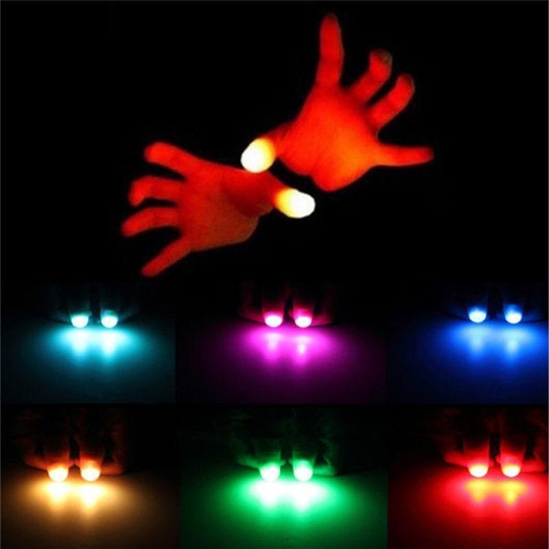 Light up Thumbs Magic Trick Flashing Fingers Luminous Gifts - RAPBLUE