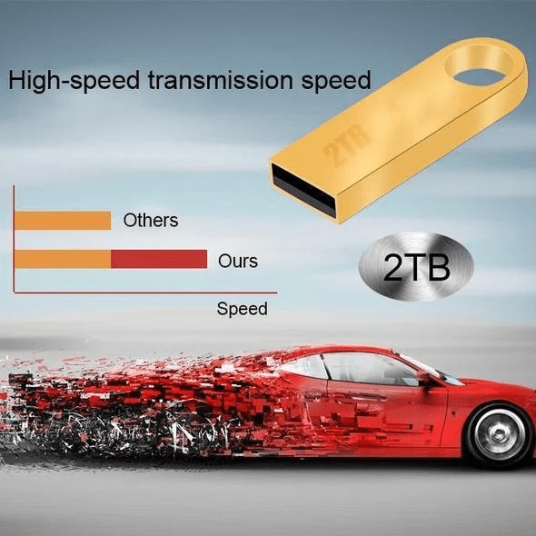 2TB USB 3.0 Flash Drive Memory Stick - RAPBLUE