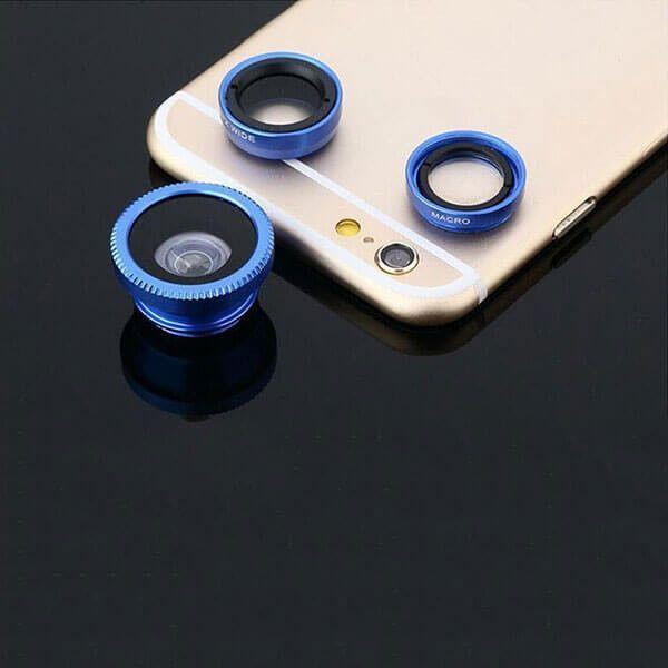 3 in 1 Universal Mobile Phone Fisheye Lens - RAPBLUE