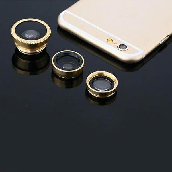 3 in 1 Universal Mobile Phone Fisheye Lens - RAPBLUE