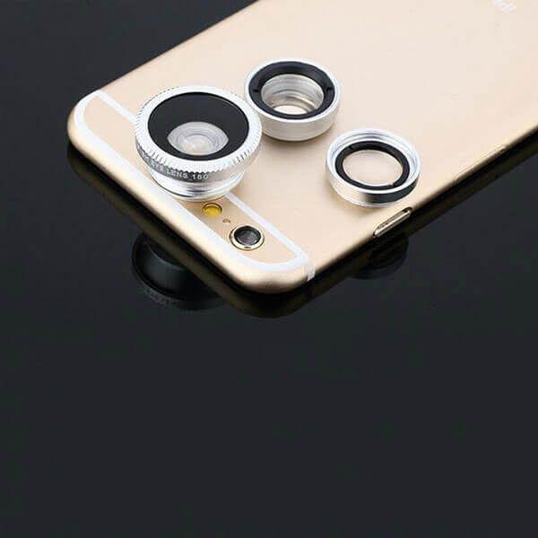 3 in 1 Universal Mobile Phone Fisheye Lens - RAPBLUE