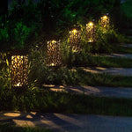 Solar Lights Outdoor Pathway Decorative Walkway Powered Led Waterproof Light - RAPBLUE