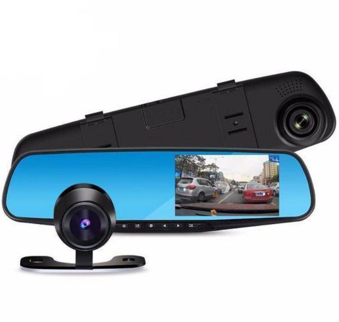 Dual Lens Dash Cam Vehicle Front Rear 1080P HD Vehicle Recording Dash Cam - RAPBLUE