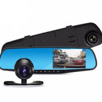 Dual Lens Dash Cam Vehicle Front Rear 1080P HD Vehicle Recording Dash Cam - RAPBLUE