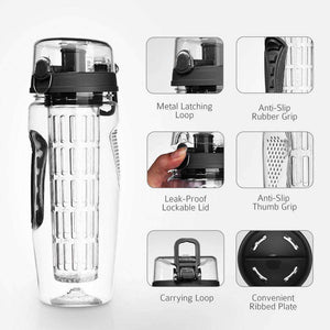 Berto™ Infuser Water Bottle - RAPBLUE