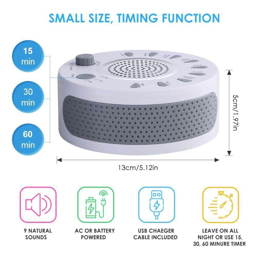 BABIMAX™ White Noise Machine - RAPBLUE