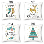 18" Festive Christmas Sofa Cushion Cover - RAPBLUE