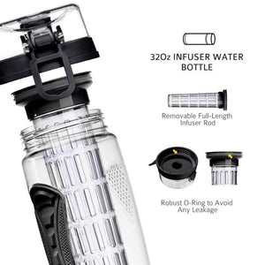 Berto™ Infuser Water Bottle - RAPBLUE