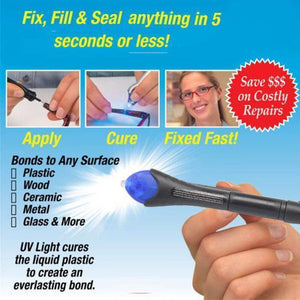 5 second fix liquid-plastic welding tool - RAPBLUE