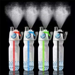 Sports Cool Misting Water Bottle - RAPBLUE