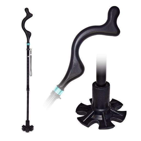 The Revolutionary Collapsible Posture Walking Cane - RAPBLUE