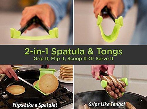 2 in 1 Kitchen Spatula & Tong - RAPBLUE