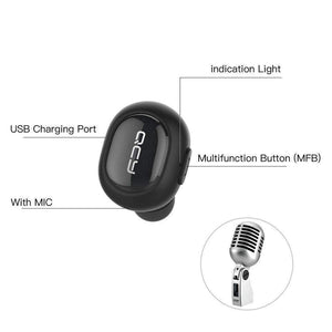 Mini In Ear Wireless Bluetooth 4.1 Earbud for iPhone/Samsung - RAPBLUE