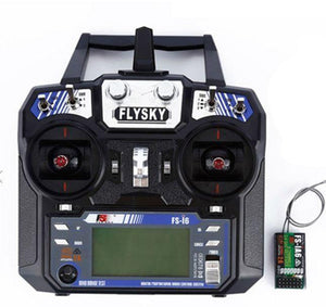 FS-i6 2.4G 6CH RC Radio Transmitter - RAPBLUE