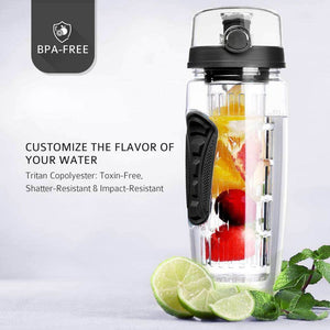 Berto™ Infuser Water Bottle - RAPBLUE