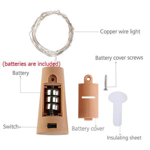 LED Wine Bottle Lights - RAPBLUE