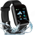 Smart Watch || Fitness Tracker with Heart Rate Monitor - RAPBLUE