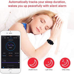 Smart Watch || Fitness Tracker with Heart Rate Monitor - RAPBLUE