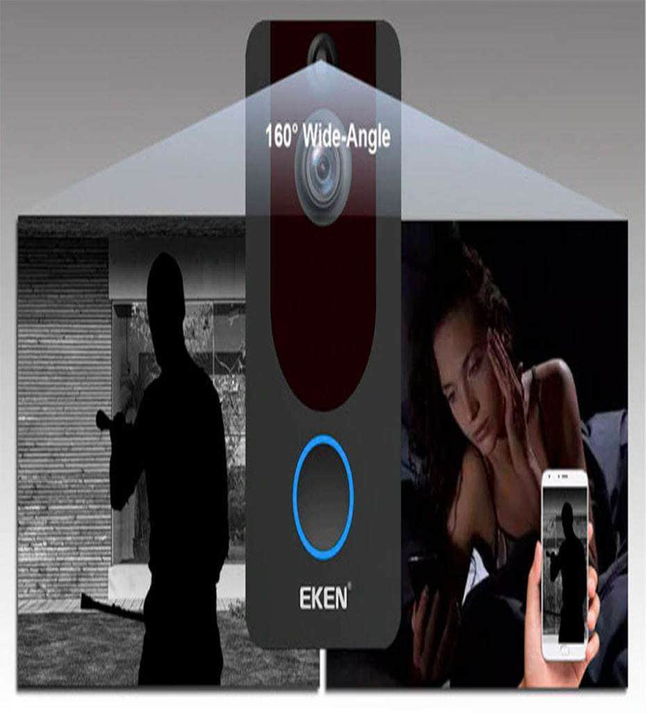 Hawk Eye Bell™ Video Doorbell - RAPBLUE