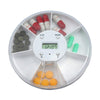 Digital Pill Box w/Reminder Alarm Clock - RAPBLUE