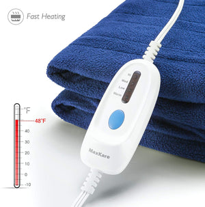 Lightweight Electric Heated Blanket - RAPBLUE